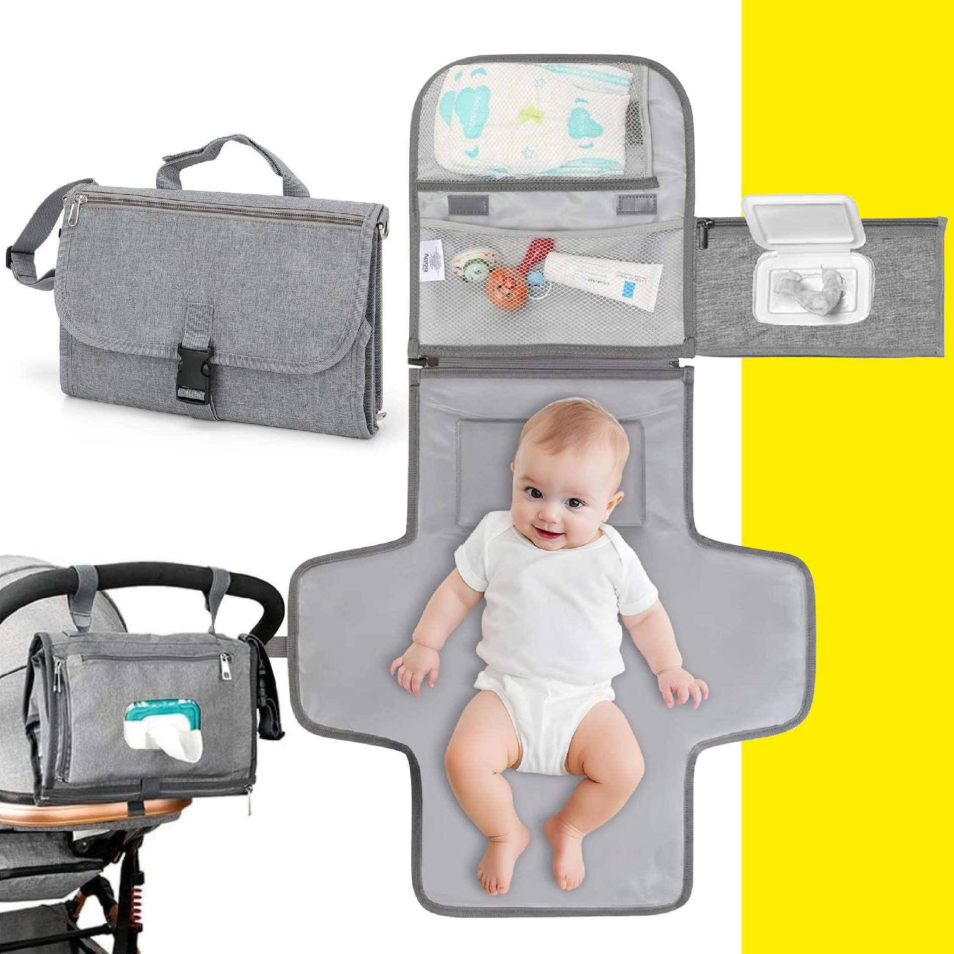 Miniatura 4 de Cambiador De Pañales Plegable Portatil