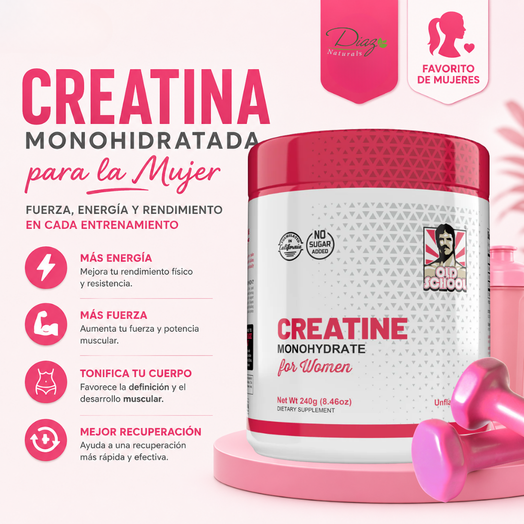 CREATINA PARA LA MUJER