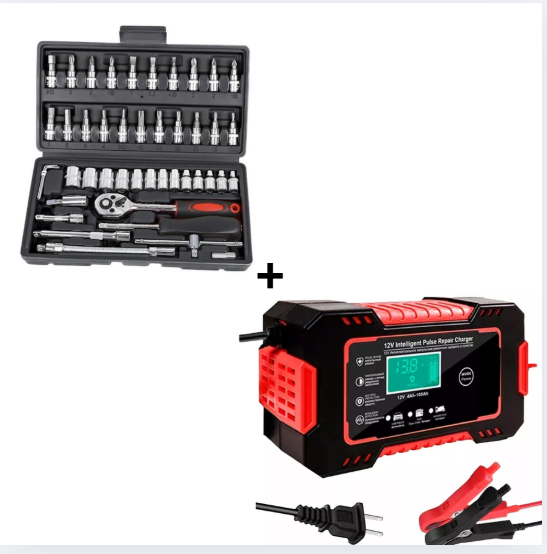 Combo  raches de 46 + bateria para carro