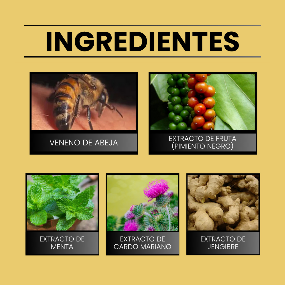 Miniatura 4 de PARCHES DE VENENO DE ABEJA PARA ADELGAZA