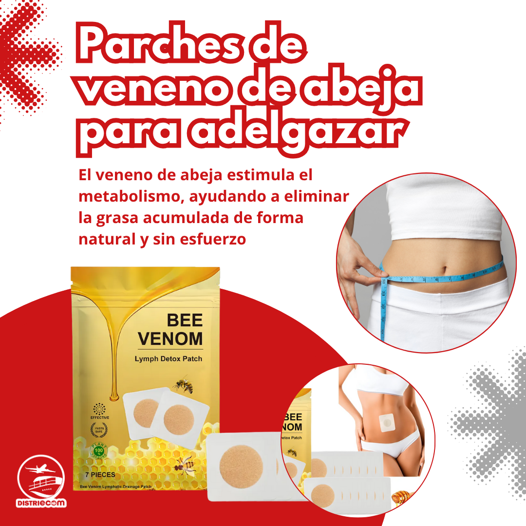 PARCHES DE VENENO DE ABEJA PARA ADELGAZA