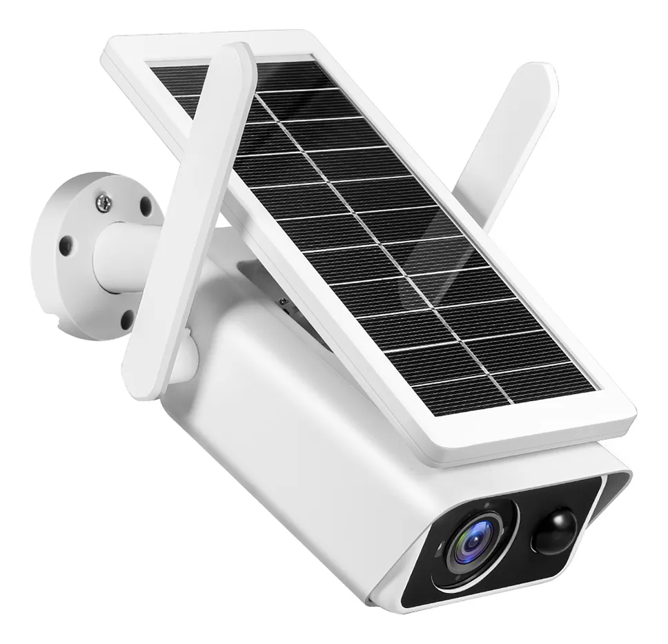 CAMARA EXTERIOR CON PANEL SOLAR