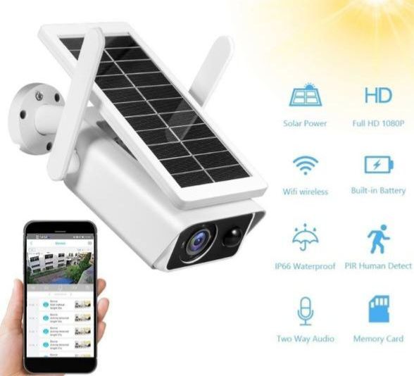 Miniatura 2 de CAMARA EXTERIOR CON PANEL SOLAR