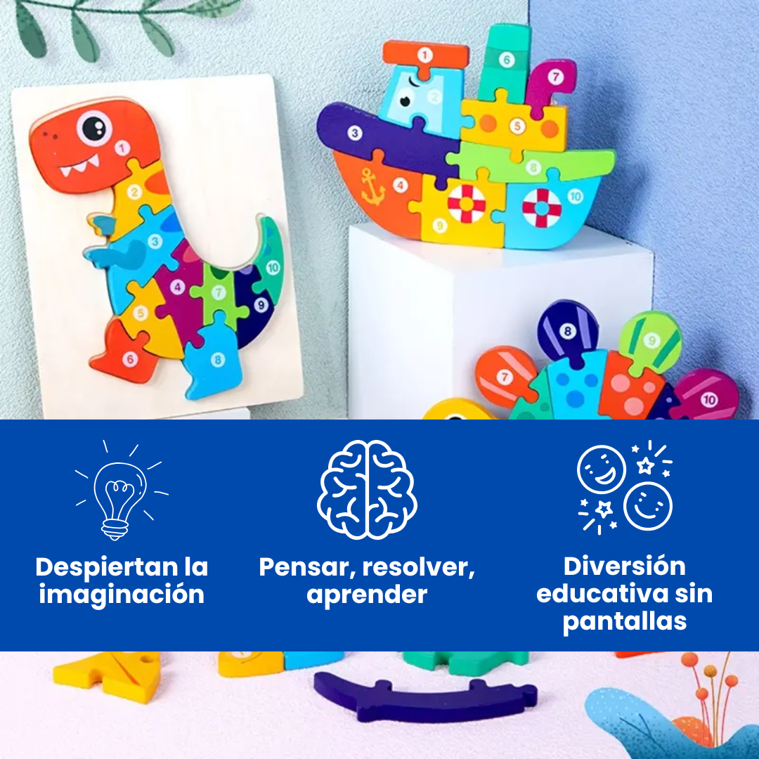 Miniatura 2 de JUEGO DE ROMPECABEZAS TRIDIMENSIONAL