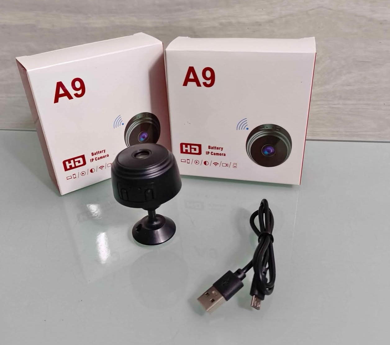 Dos mini Cámaras espía