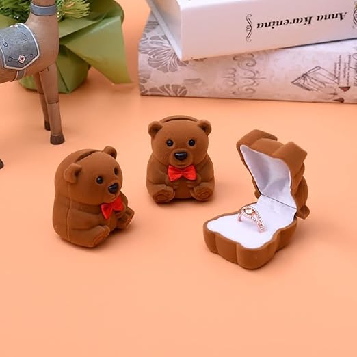 Miniatura 4 de Osito Caja de Lujo para Anillos o Collar