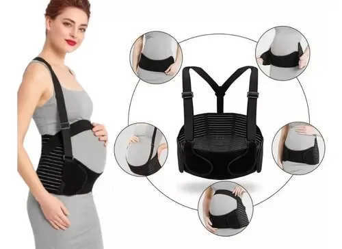 FAJA MATERNA CON TIRAS