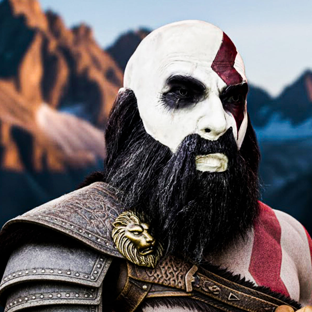 Mascara Kratos God of War Latex MA-132