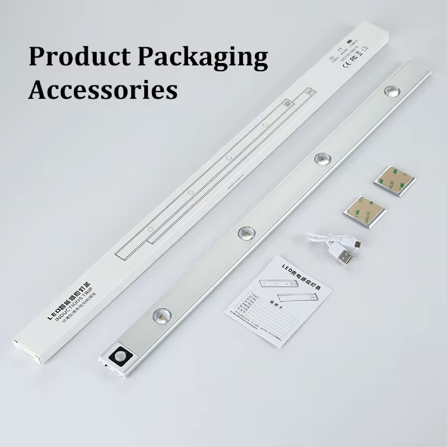 Miniatura 5 de Lampara Barra 4 Luces LEDs 60cm Sensor