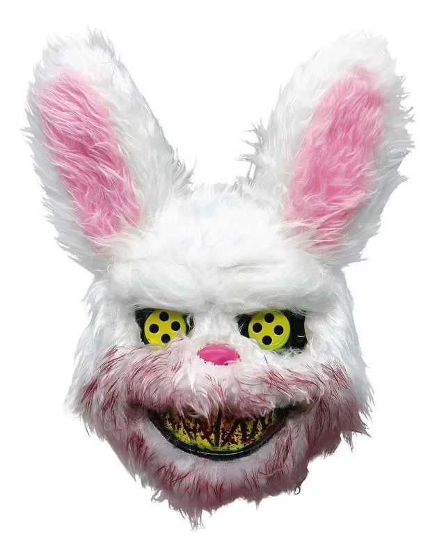 Miniatura 2 de MASCARA HALLOWEEN CONEJO MALO LED