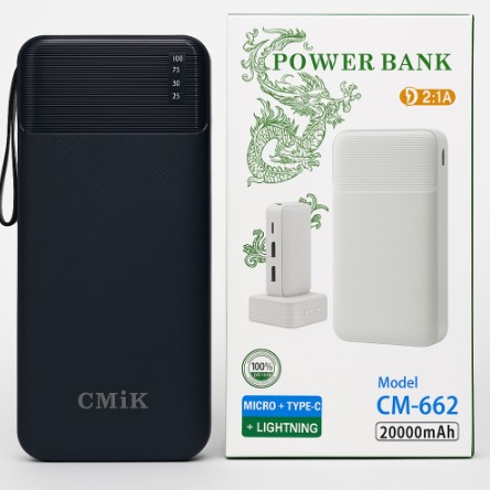 Miniatura 5 de Power Bank CM-662 de 20000mAh