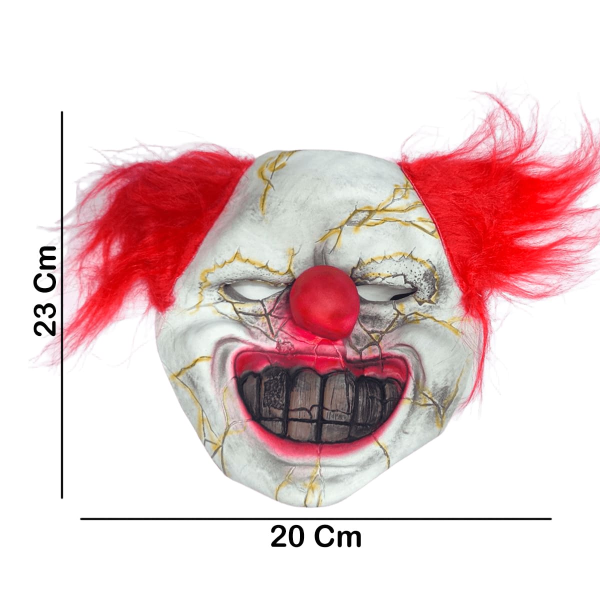Miniatura 5 de Mascara De Latex Payaso Cara Rota MA-85