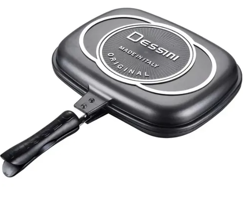 Sartén Doble Parrilla Antiadherente