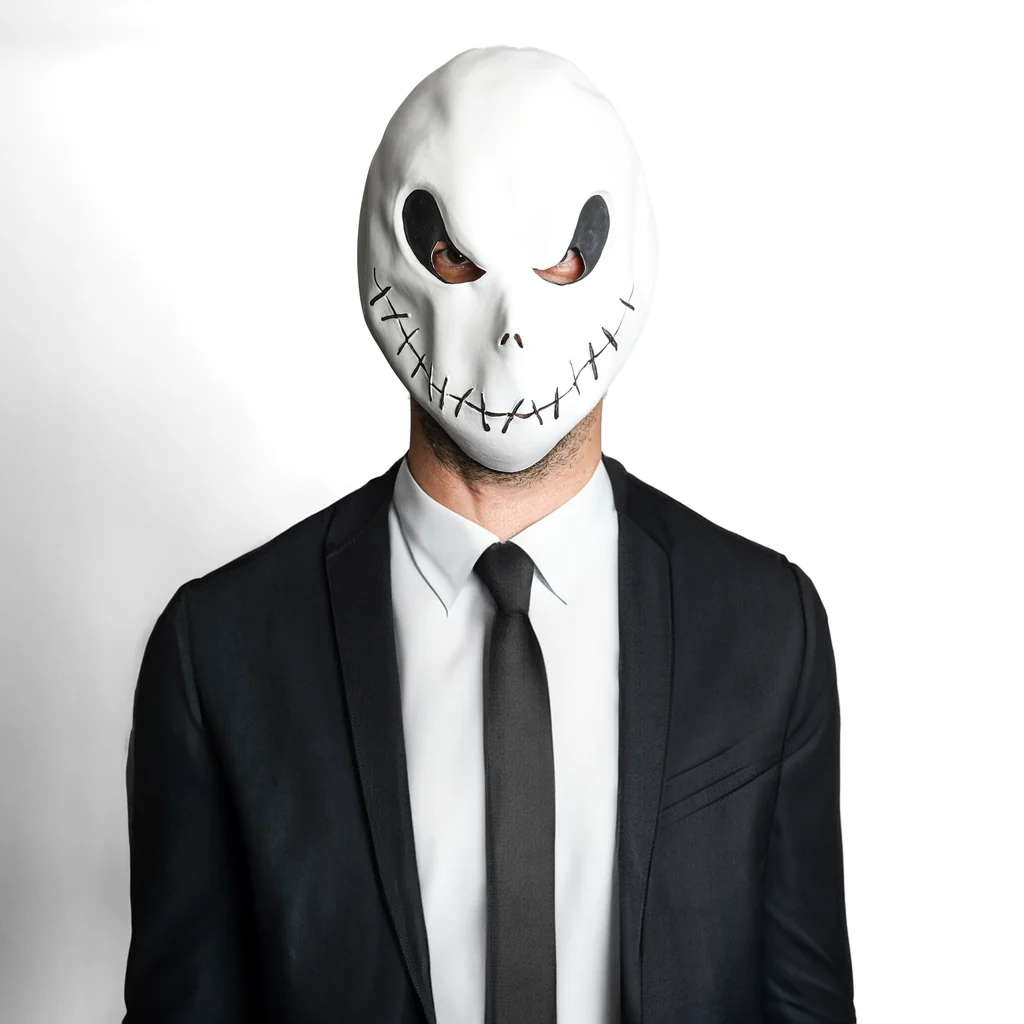 Miniatura 6 de Mascara De Latex Jack Halloween MA-133