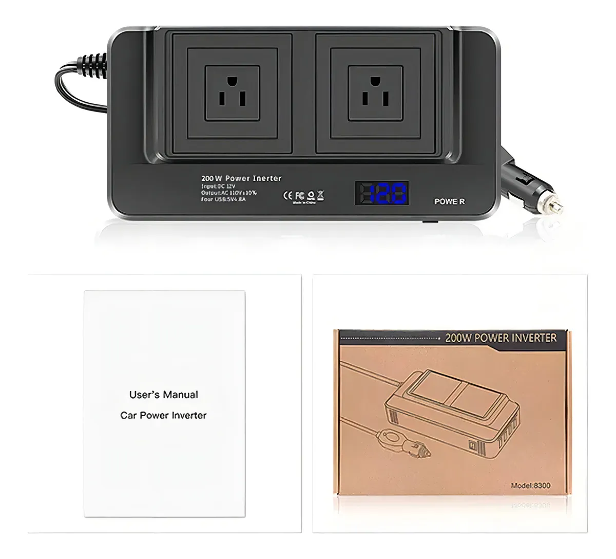 Miniatura 3 de INVERSOR DE CORRIENTE PARA CARRO