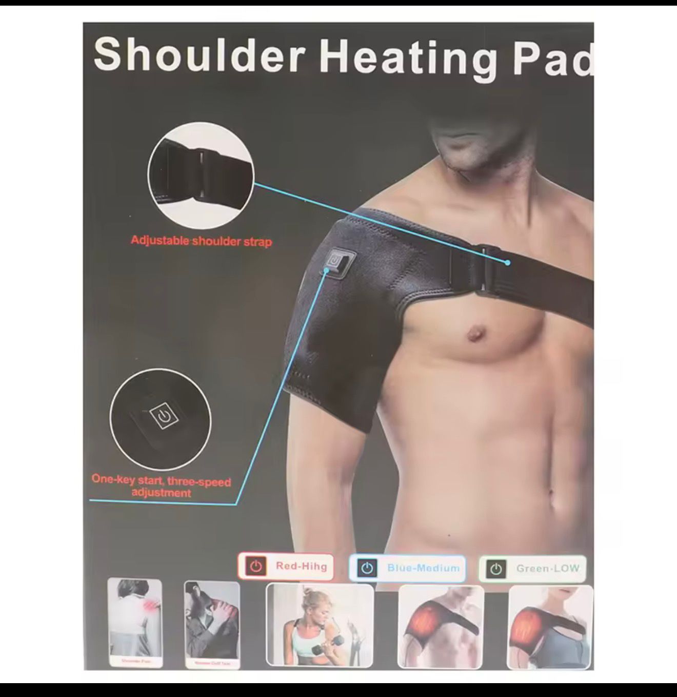 FAJA TERMICA PARA HOMBRO