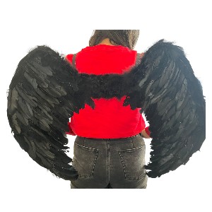 Miniatura 3 de Alas Grandes Negras