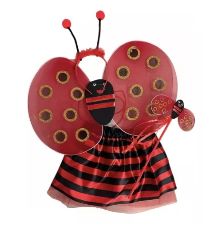 Miniatura 2 de Disfraz de Mariquita ROJO