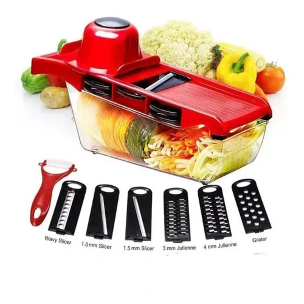 Miniatura 3 de Cortador De Verduras  6 En 1