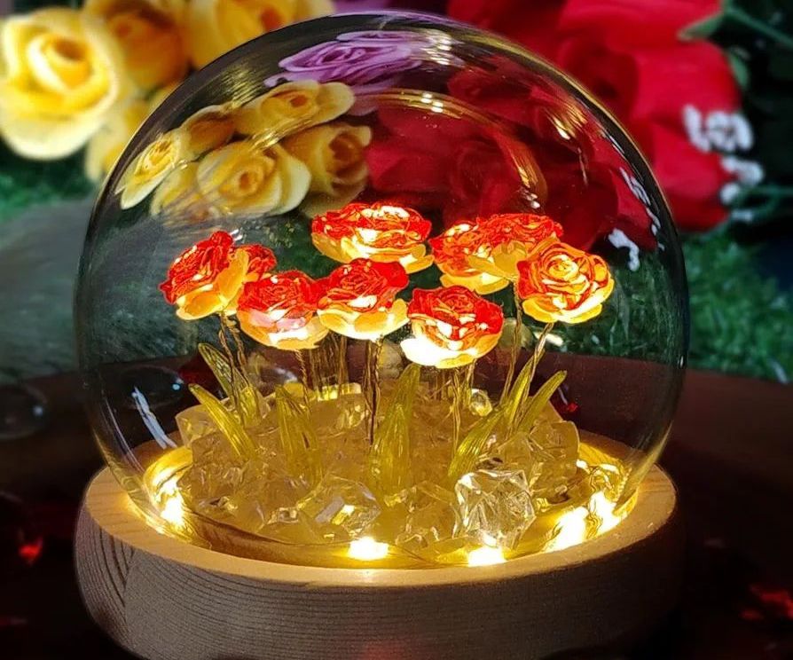 VX Lámpara de Rosas DIY10