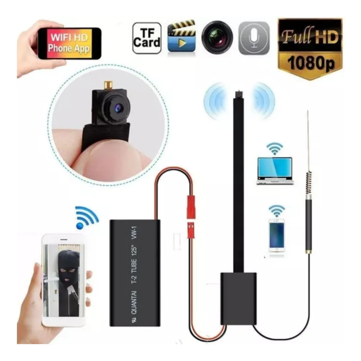 Miniatura 3 de CAMARA ESPIA CINTA CON APP