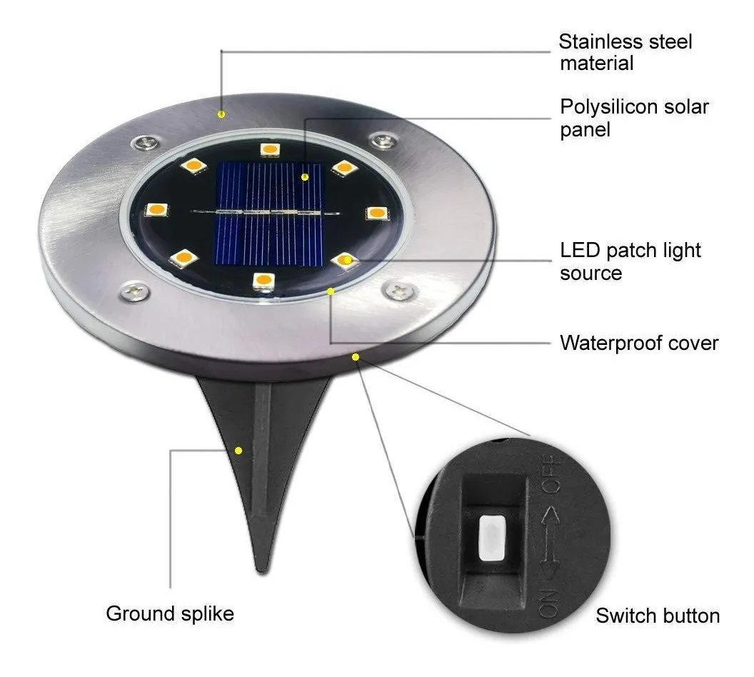 Miniatura 6 de LUZ DE PISO SOLAR