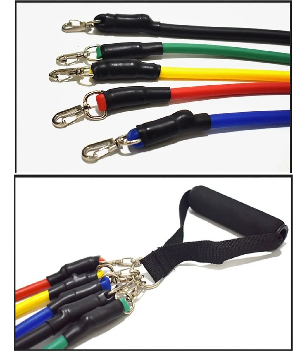 Miniatura 7 de Bandas De Resistencia Fitness Kit De5und