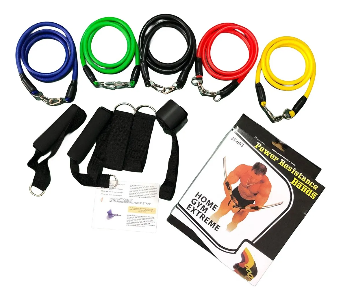 Miniatura 2 de Bandas De Resistencia Fitness Kit De5und