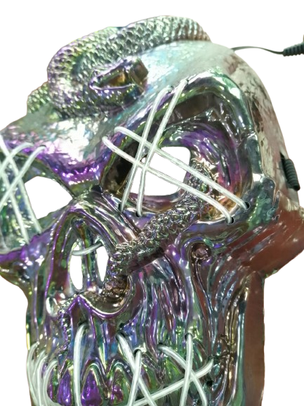 Miniatura 2 de Máscara LED Calavera Tornasol