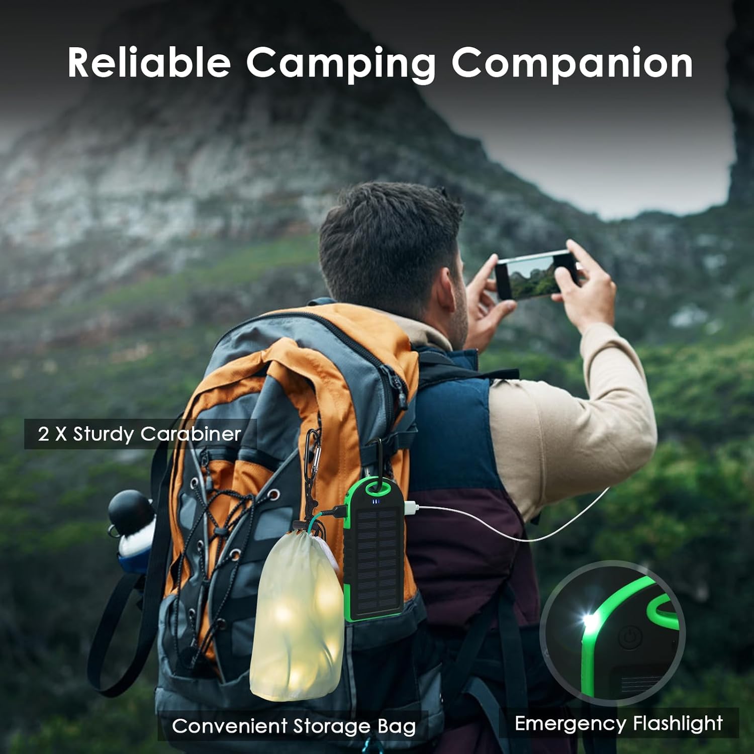 Miniatura 3 de Cargador Batería PowerBank Panel Solar