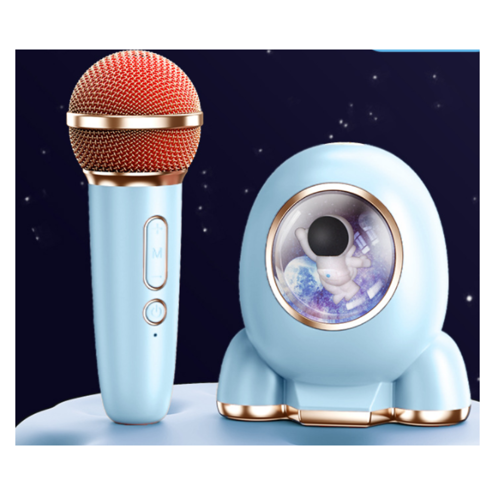 ¡Parlante Karaoke RGB Astronauta! 🎤🌈 2