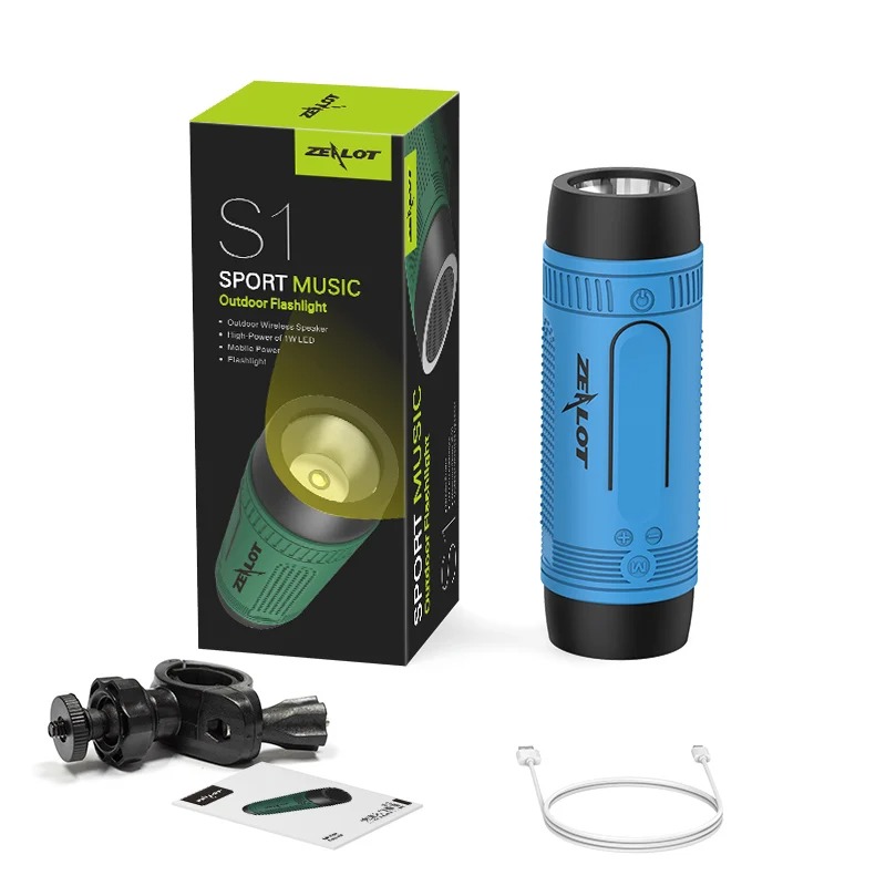 Miniatura 7 de Altavoz Bluetooth Con Linterna Bicicleta