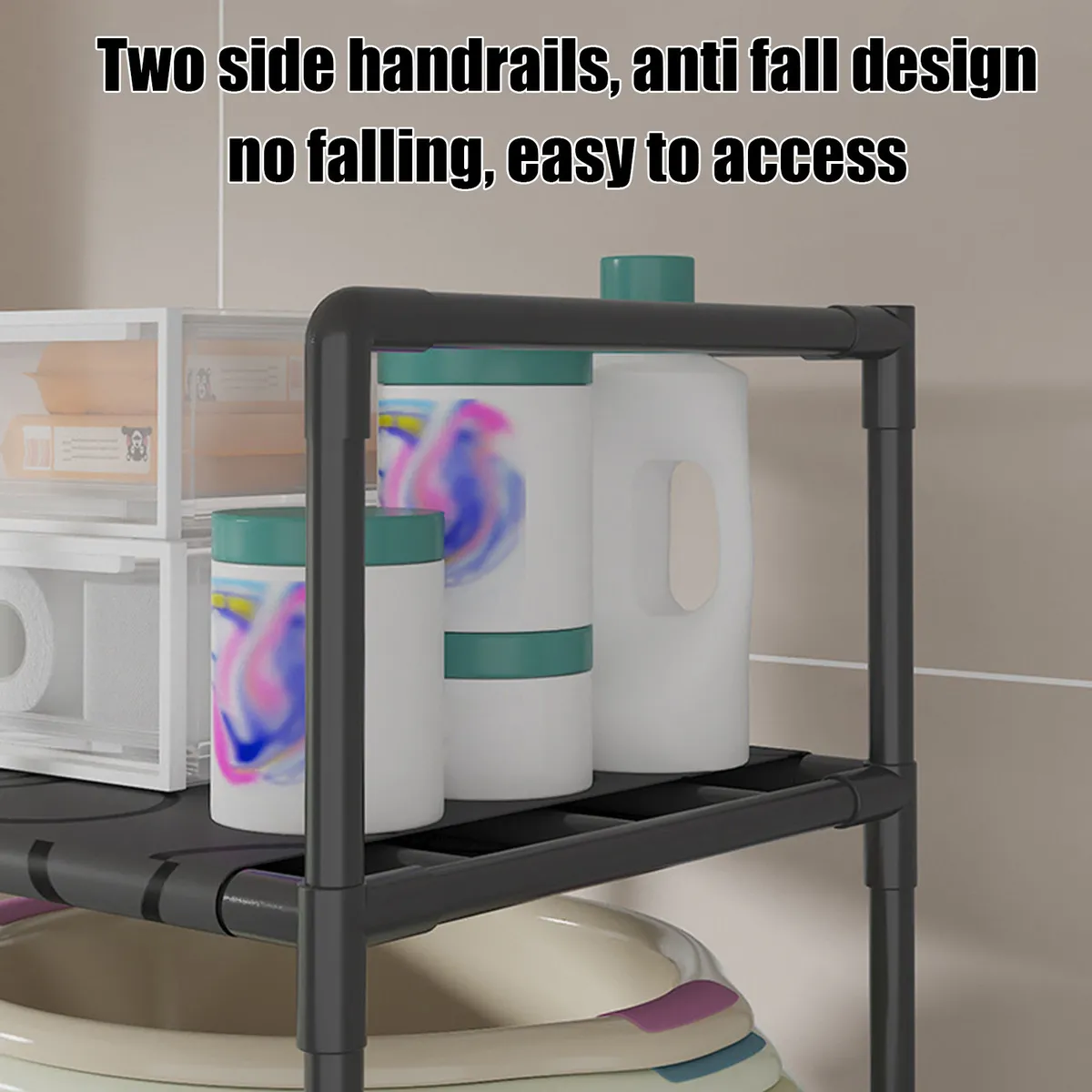 Miniatura 4 de Estante Almacenamiento Cesto Ropa Sucia