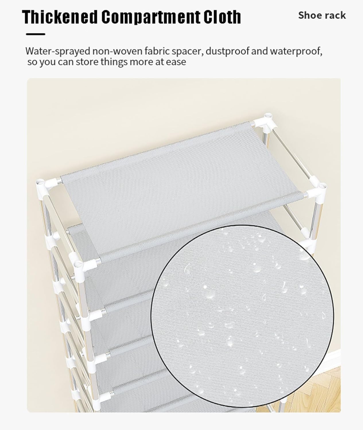 Miniatura 7 de Zapatero Organizador de 10 niveles