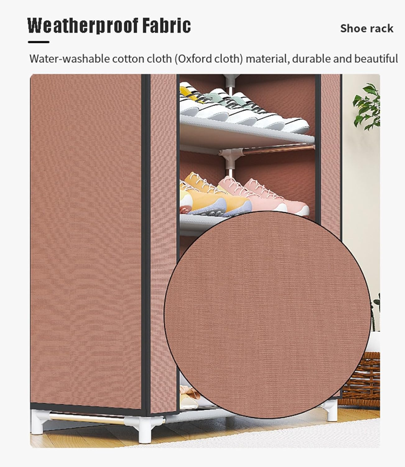 Miniatura 6 de Zapatero Organizador de 10 niveles