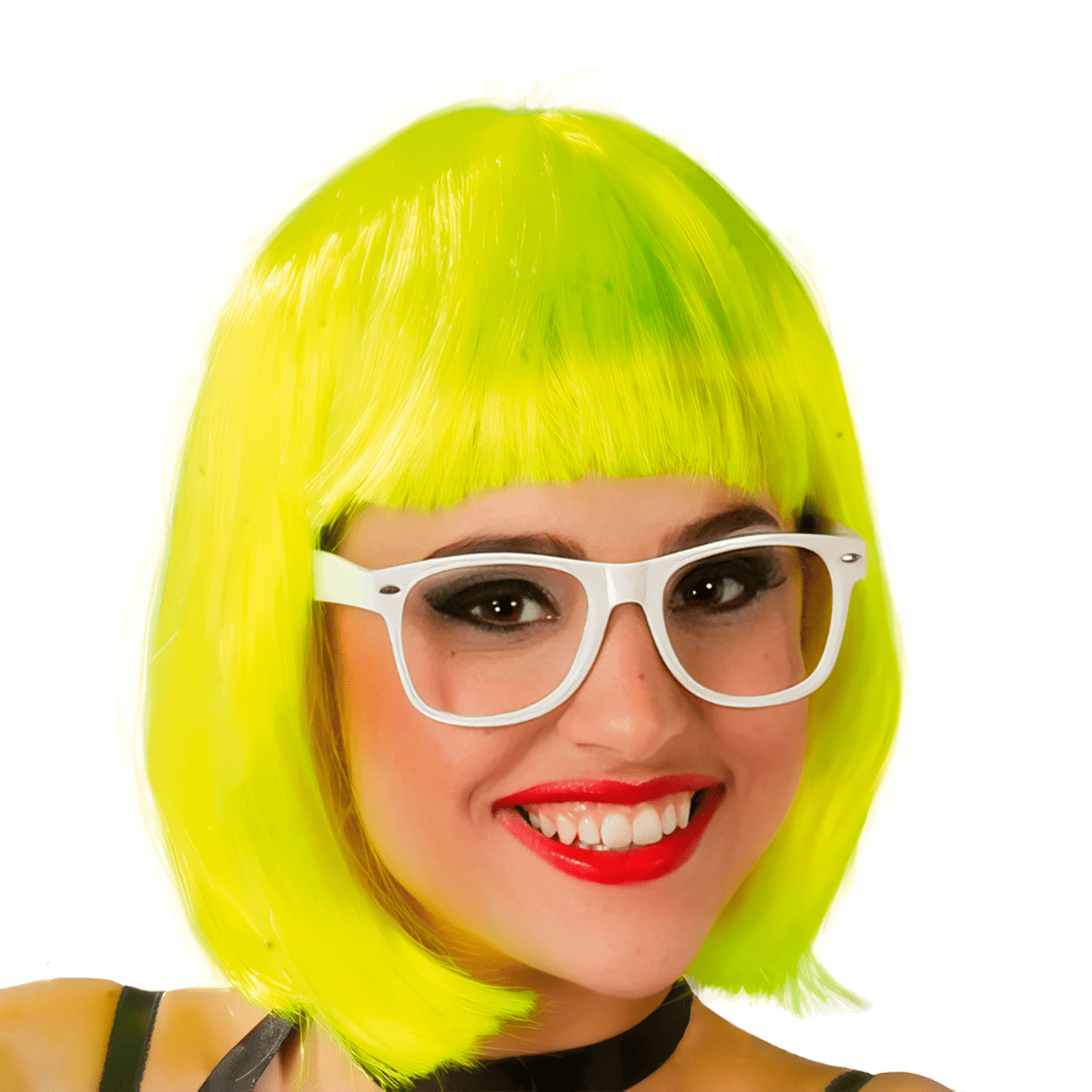 Miniatura 9 de Peluca Corta Con Flequillo KL1027-40 - Color: Fucsia