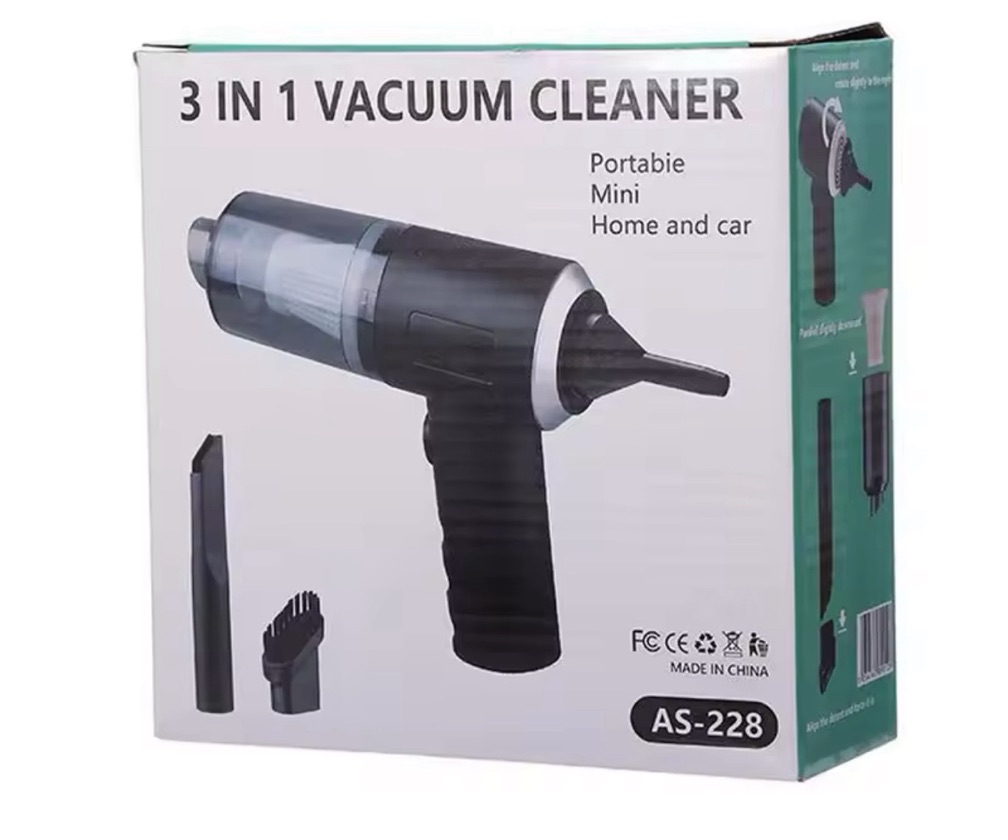 Miniatura 2 de Aspiradora de carro recargable 3 en 1