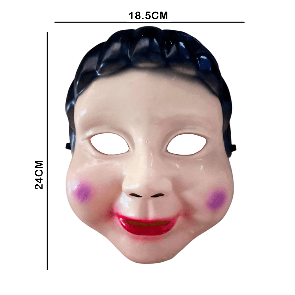 Miniatura 3 de Mascara Muñeca Juego del Calamar OFMS-01