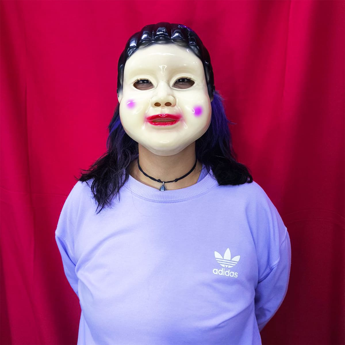 Miniatura 5 de Mascara Muñeca Juego del Calamar OFMS-01