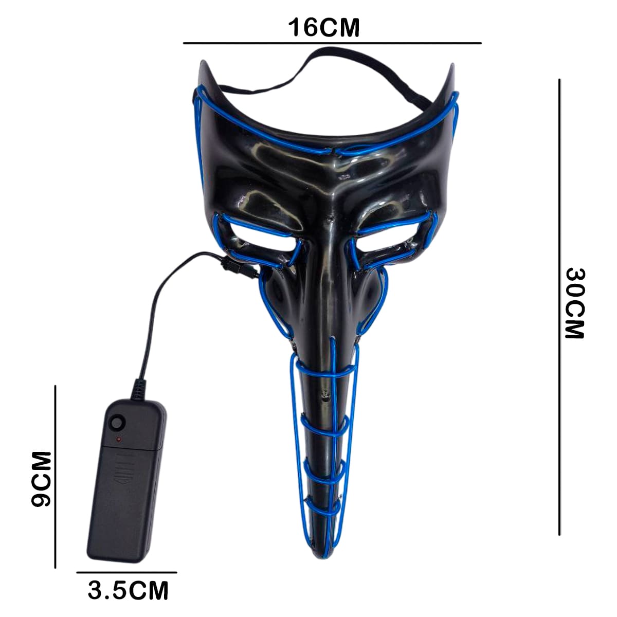 Miniatura 4 de Mascara Doctor Plaga LED  OF-1424-1