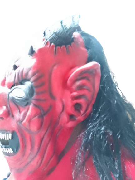 Máscara Diablo Latex