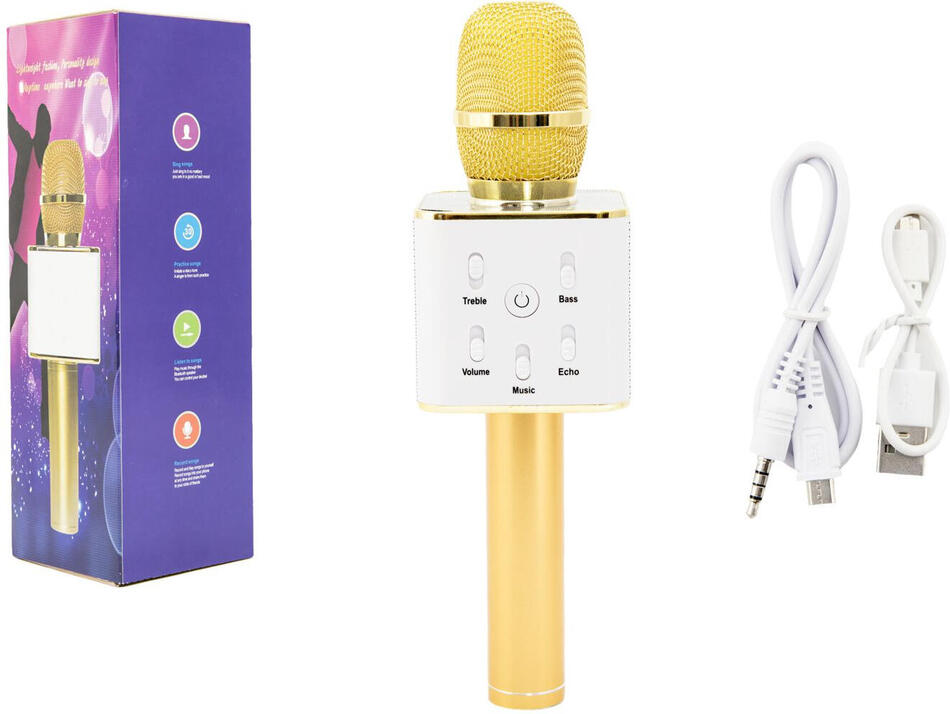 Miniatura 4 de Micrófono Karaoke Inalámbrico Altavoz