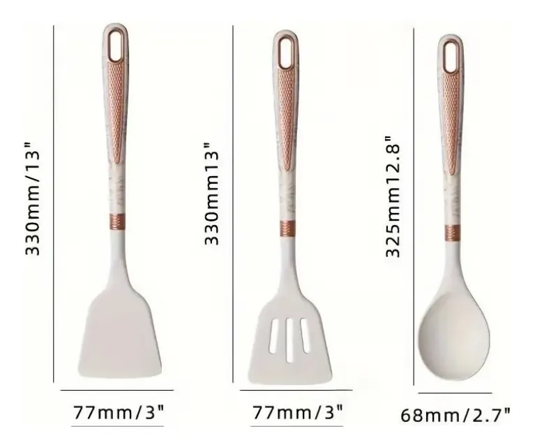 Miniatura 5 de SET DE UTENCILIOS 7 PIEZAS SILICONA