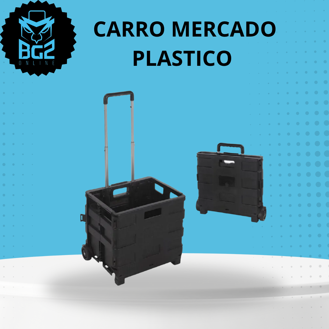CARRO MERCADO PLASTICO