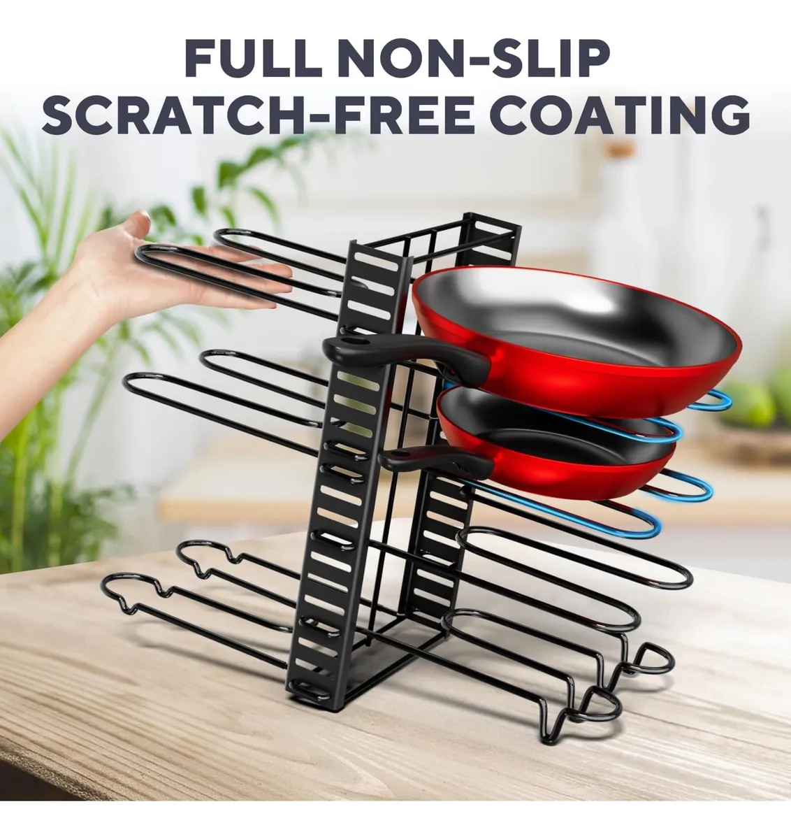 ORGANIZADOR DE TAPAS Y SARTENES