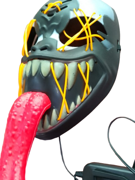 Máscara de Venom LED