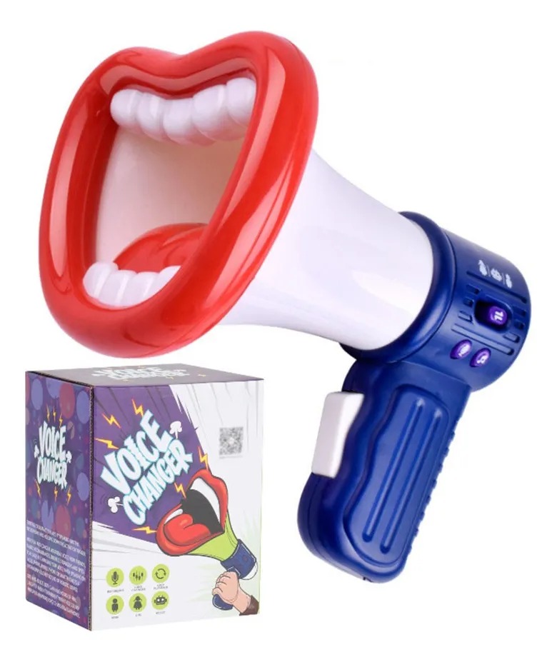 Megafono cambiador de voz