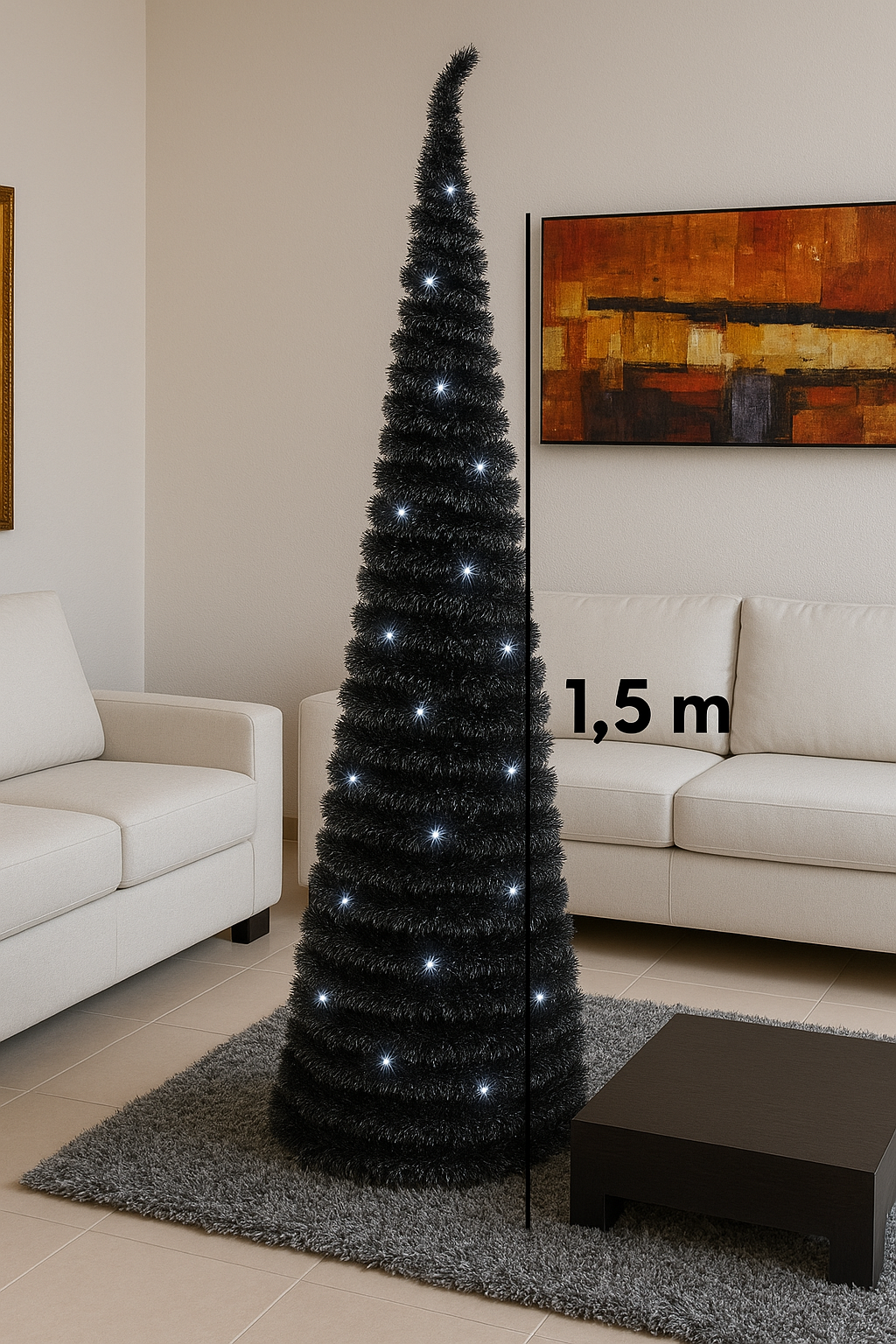 Arbol De Navidad Plegable Luces 1.5mtros ARBOL COPO