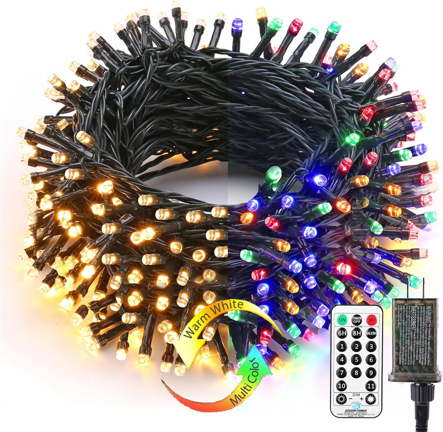Luces Navideñas Rgb 20 metros