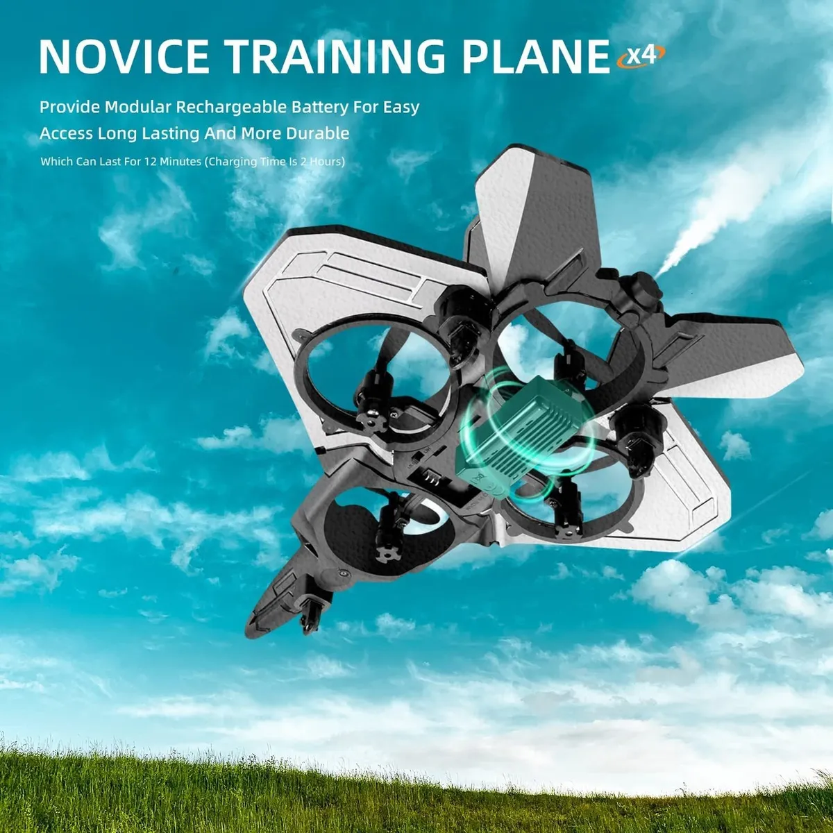 Miniatura 1 de AVION FALCON X22 CON CONTROL REMOTO